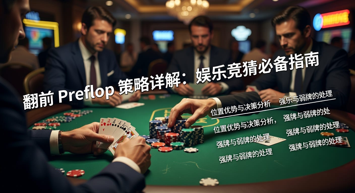 翻前 preflop 决策与起手范围分析
