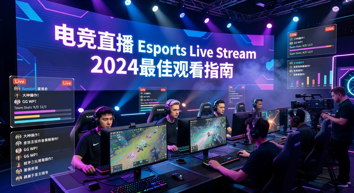 电竞直播 Esports Live Stream：2026年观赛与判断指南