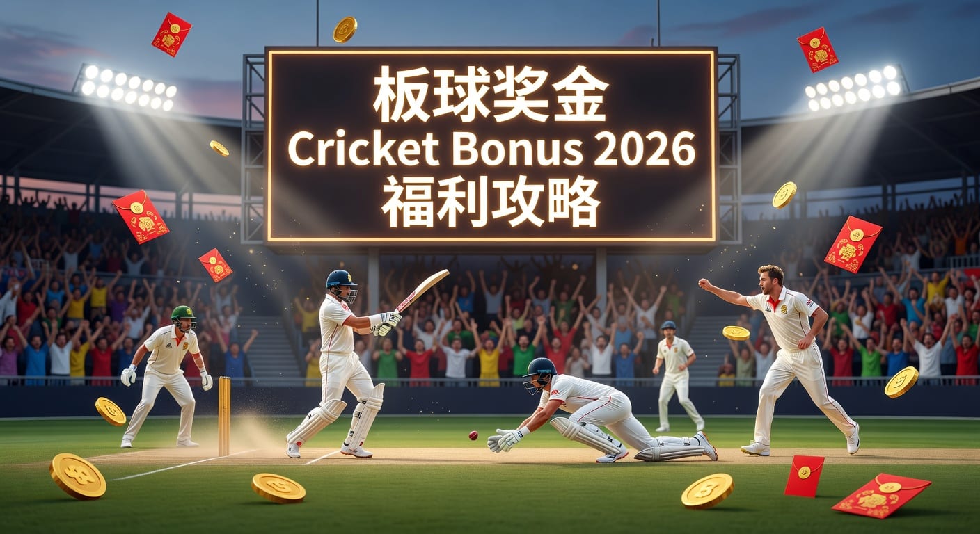 板球奖金 Cricket Bonus 2026年领取规则与类型解析