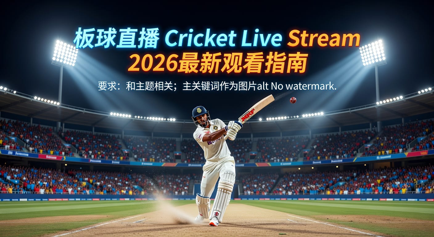 板球直播 Cricket Live Stream 实战指南2026年